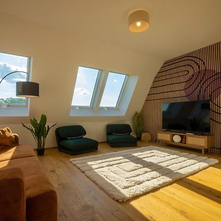 Orestaliving - Penthouse In 2Nd District With View 비엔나 외부 사진