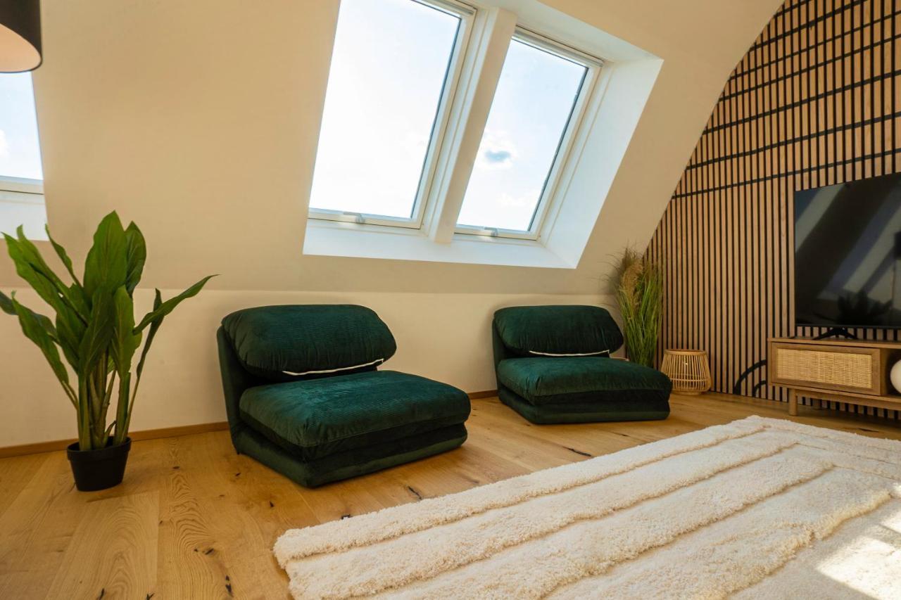 Orestaliving - Penthouse In 2Nd District With View 비엔나 외부 사진