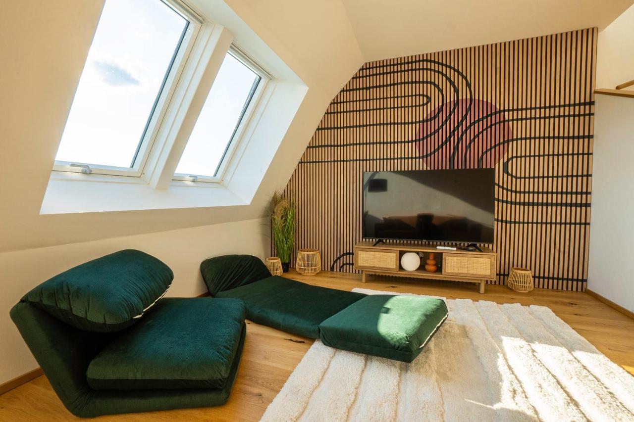 Orestaliving - Penthouse In 2Nd District With View 비엔나 외부 사진